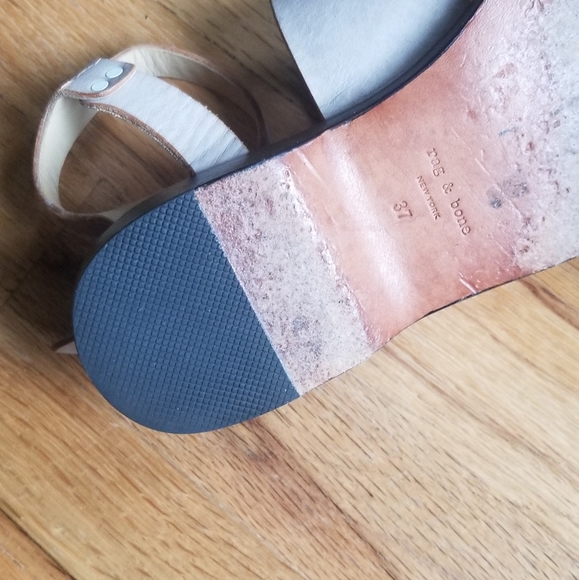 rag & bone new york sandals (size 6.5 to 7) - Picture 3 of 8